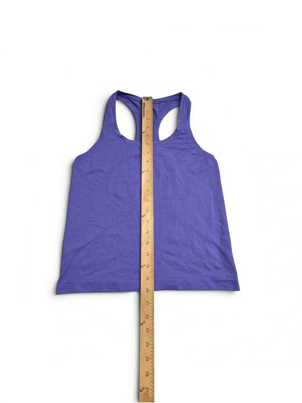 Lululemon Swiftly Tech Racerback Tank Top Race Length Size 6 Crop Purple